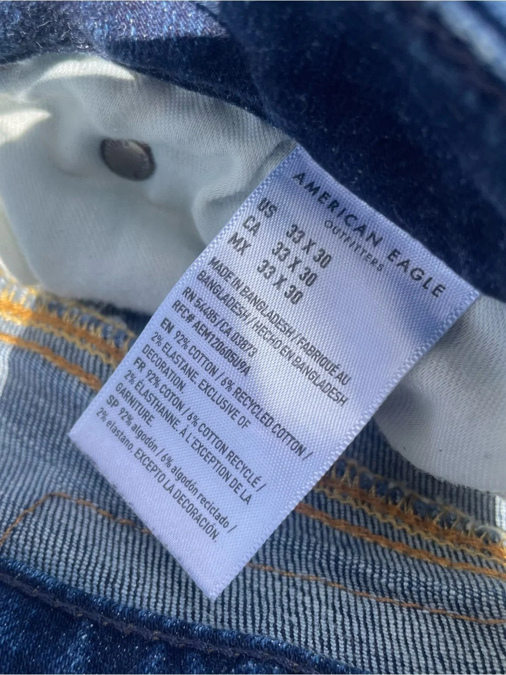 American Eagle Outfitters Light & Dark men’s jeans bundle size 33x30